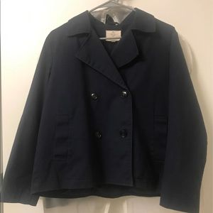 Cotton Short Navy Coat size 165/88